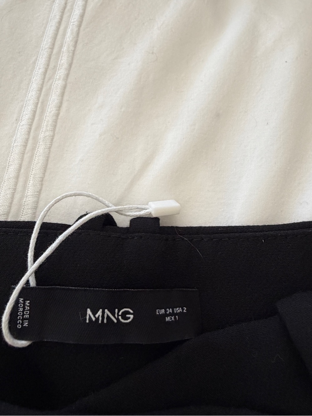 Mango Thick Waistband Work Pants
